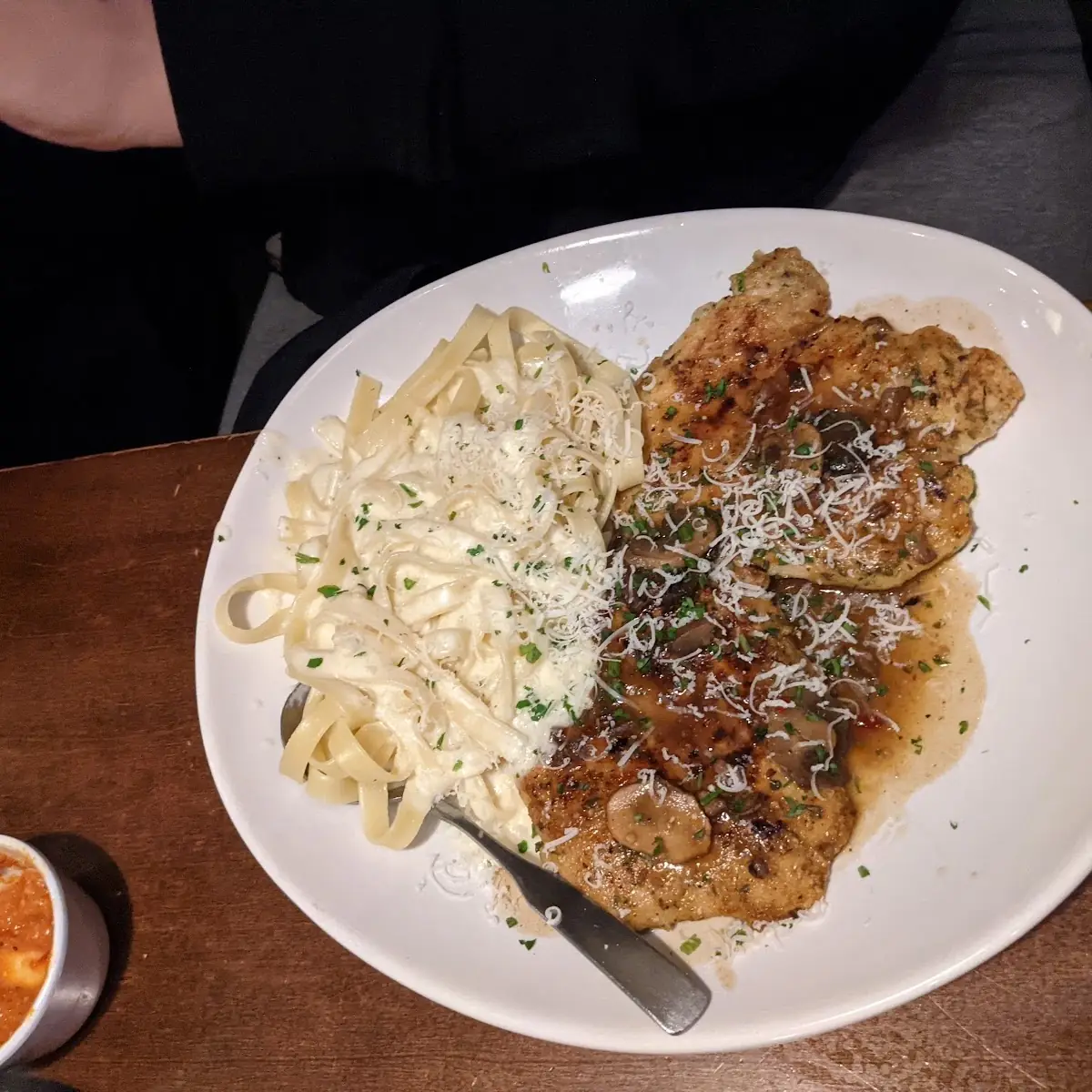Stuffed Chicken Marsala