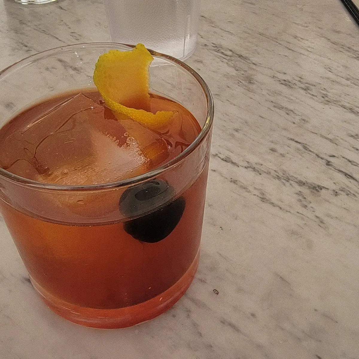 Peach Old Fashioned