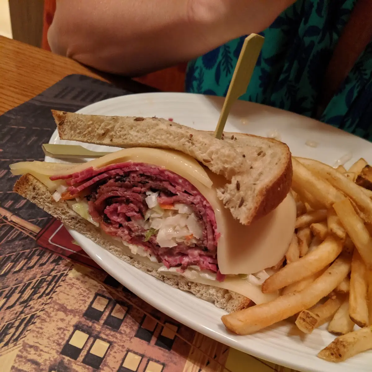 Warm Corned Beef and Pastrami