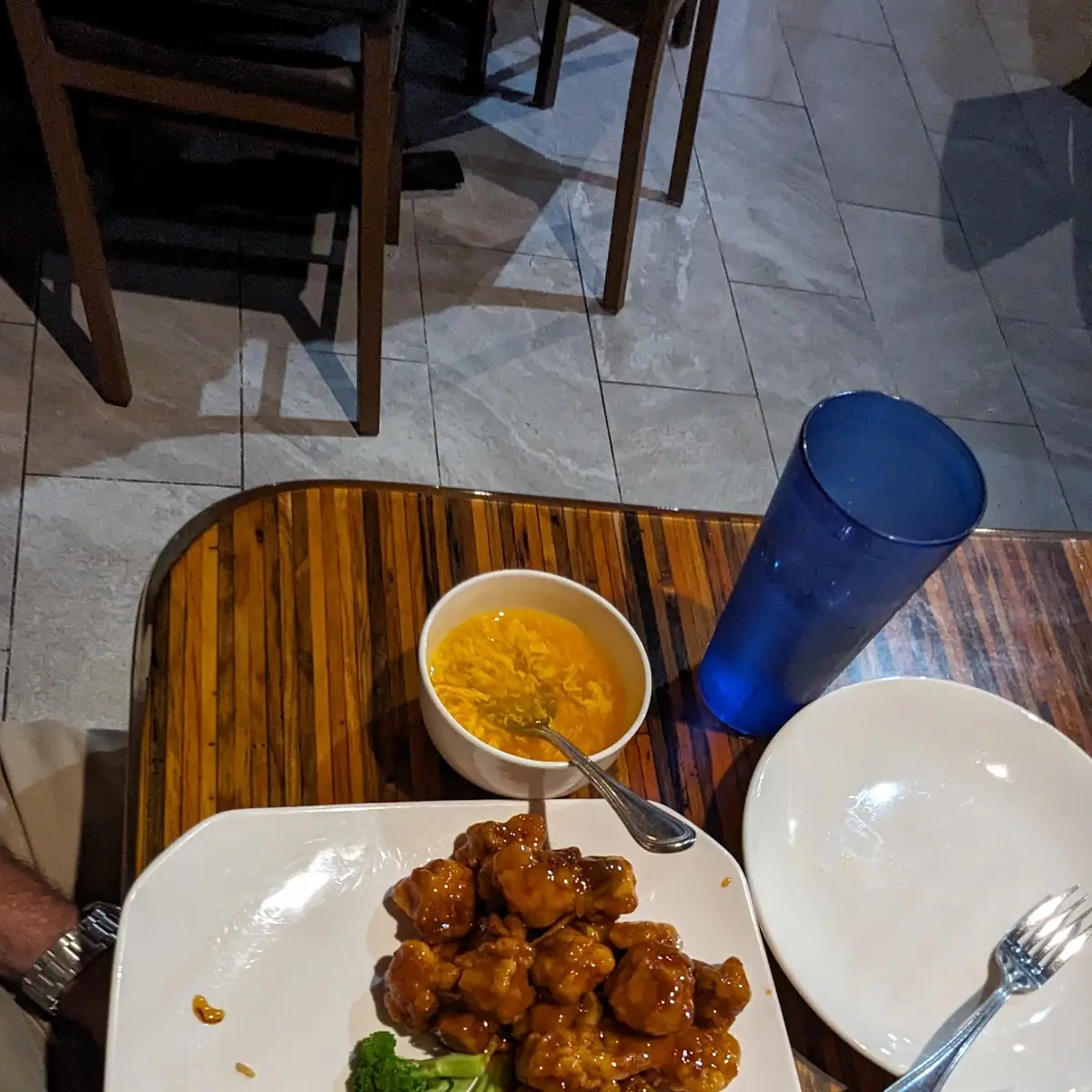 Orange Chicken w Fried Rice