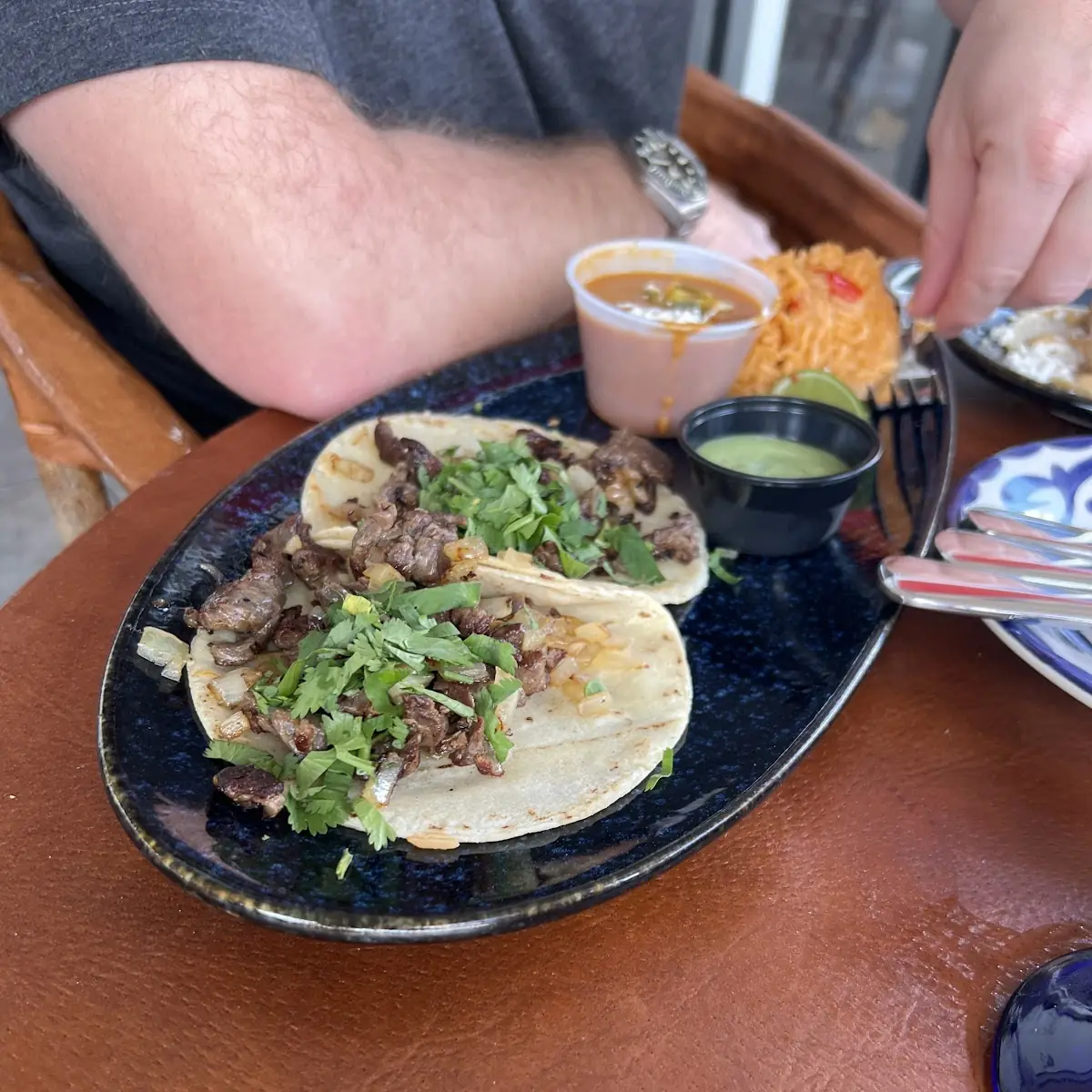 Al Pastor Taco Trio