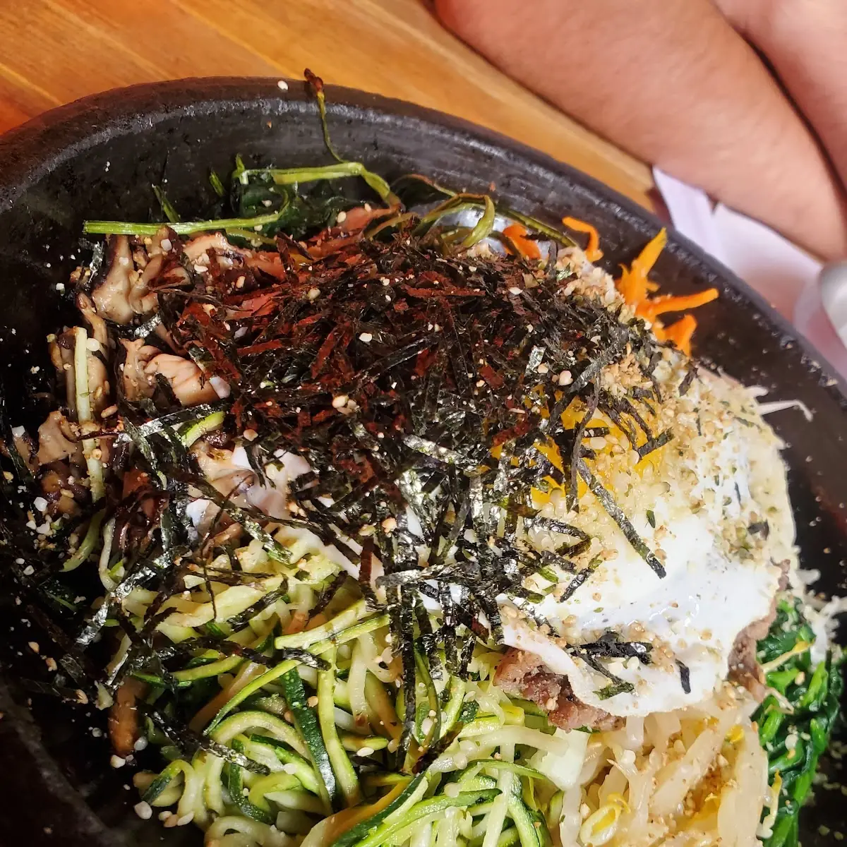 Hot Stone Beef Bibimbap