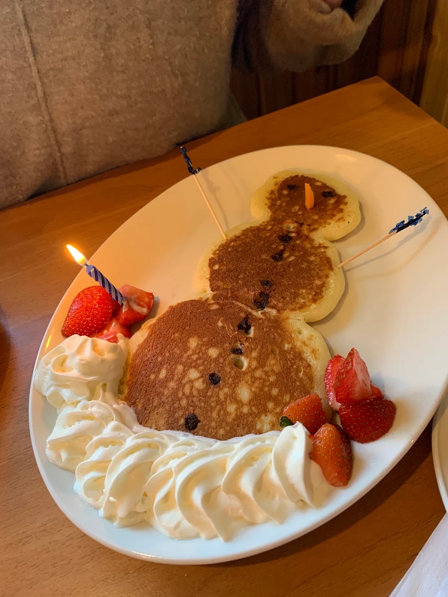 Birthday Pancakes, Sunset Grill
