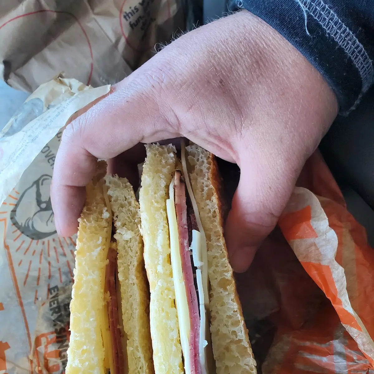 Pastrami & Swiss Sandwich