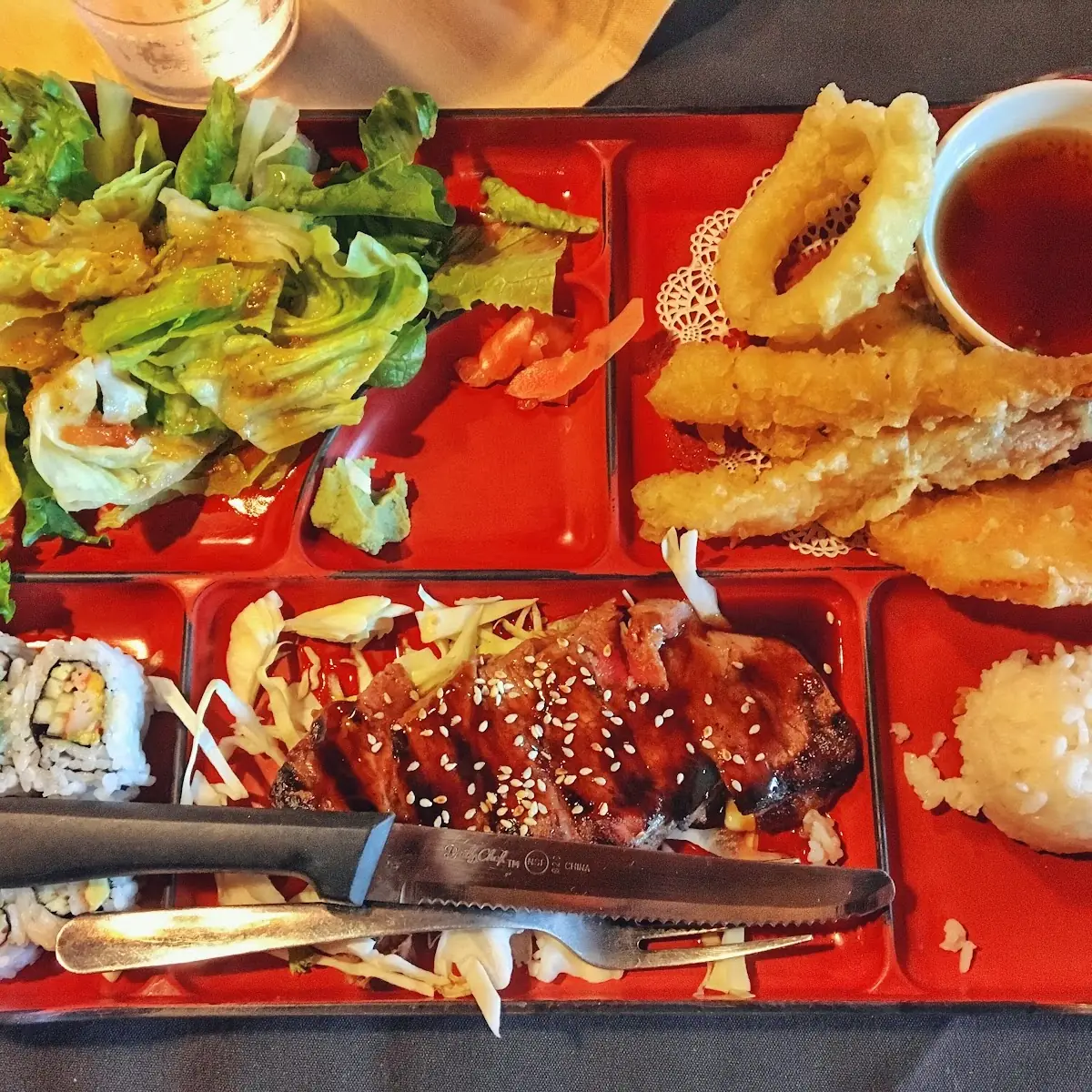 Steak Bento Box