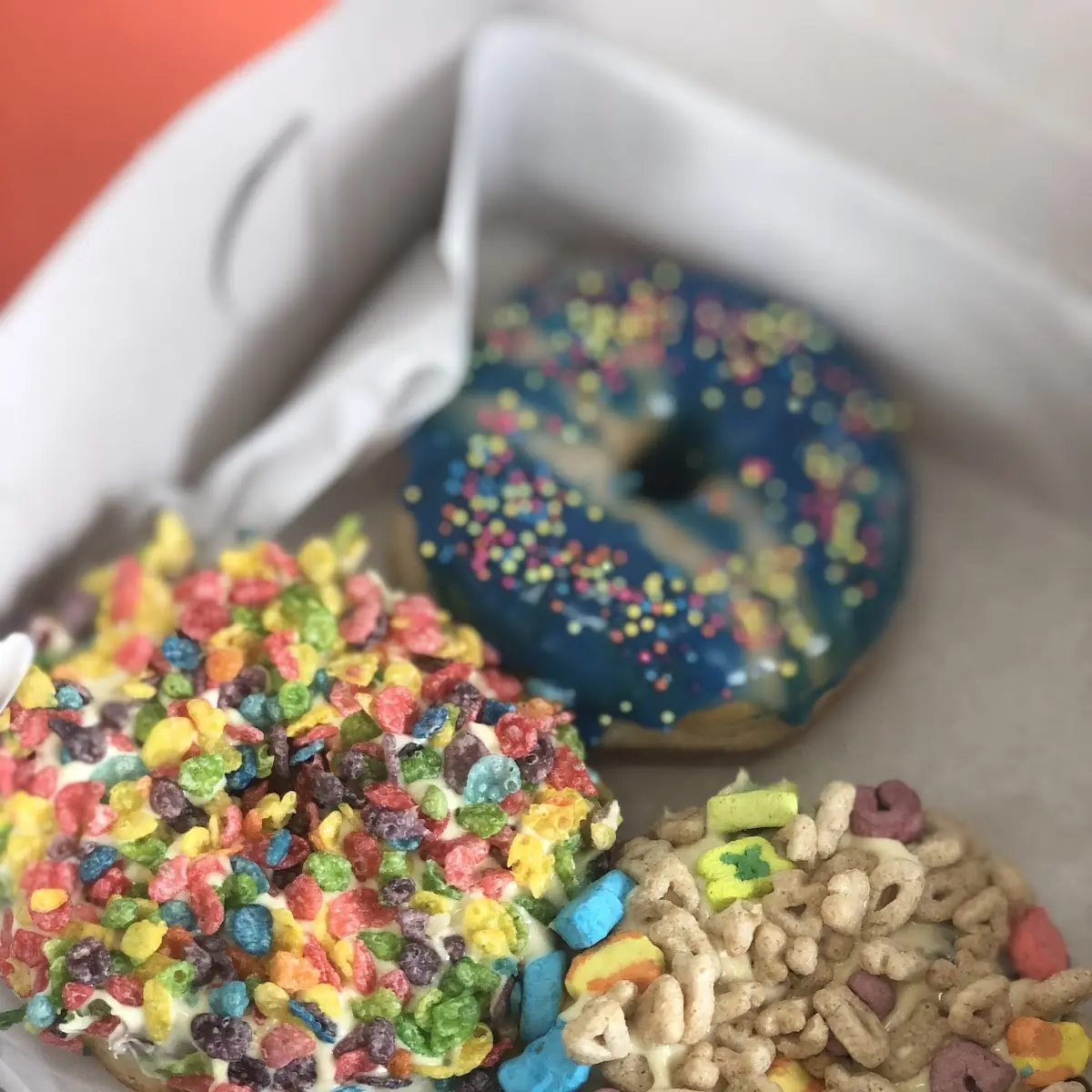 Fruity Pebble Donut