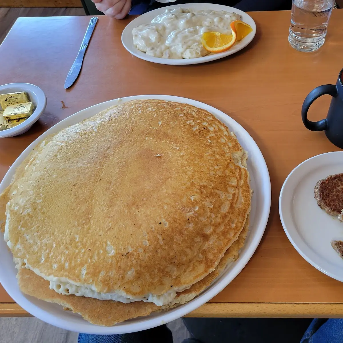 Pancakes and Sausage