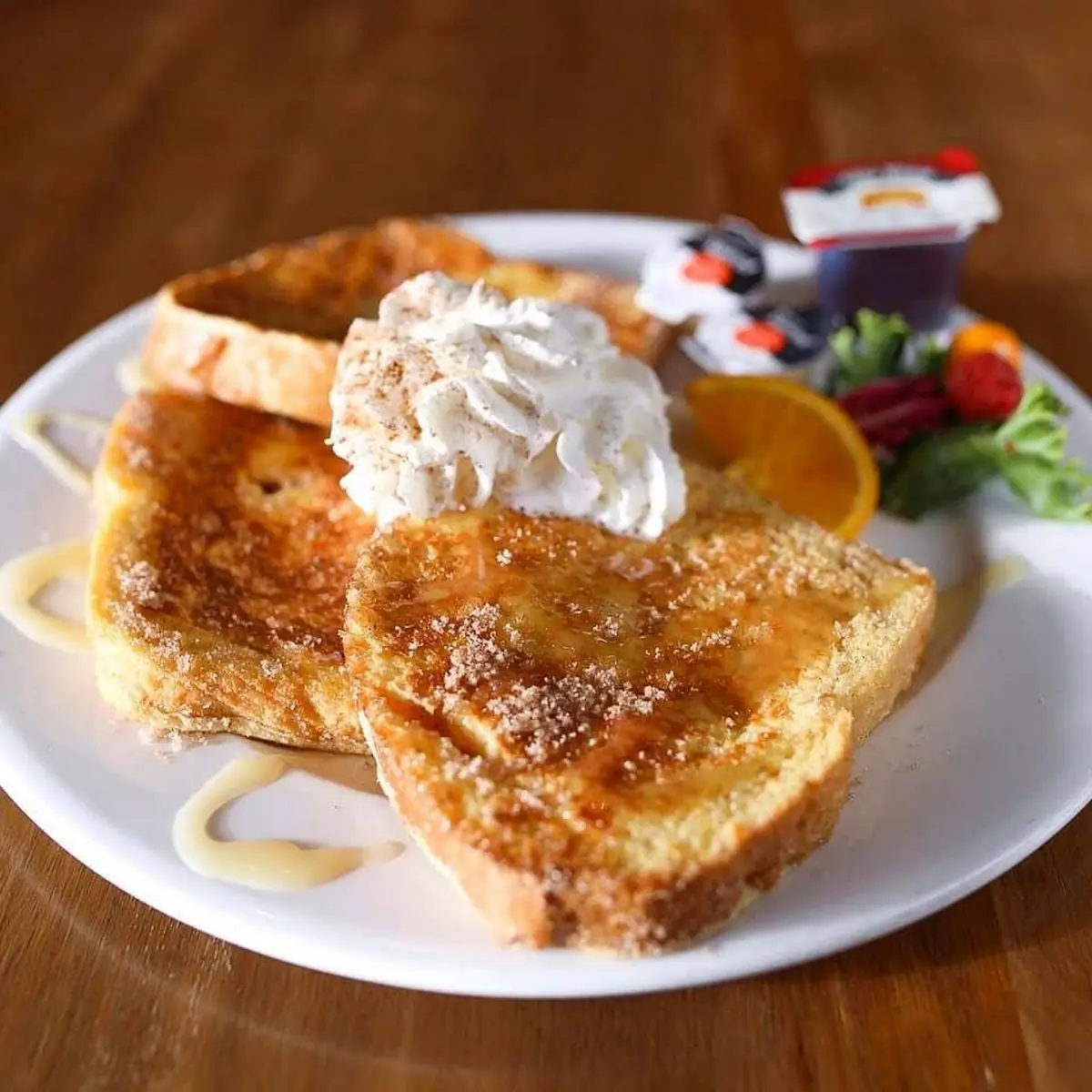 Vanilla French Toast, The Mystery Restaurant
