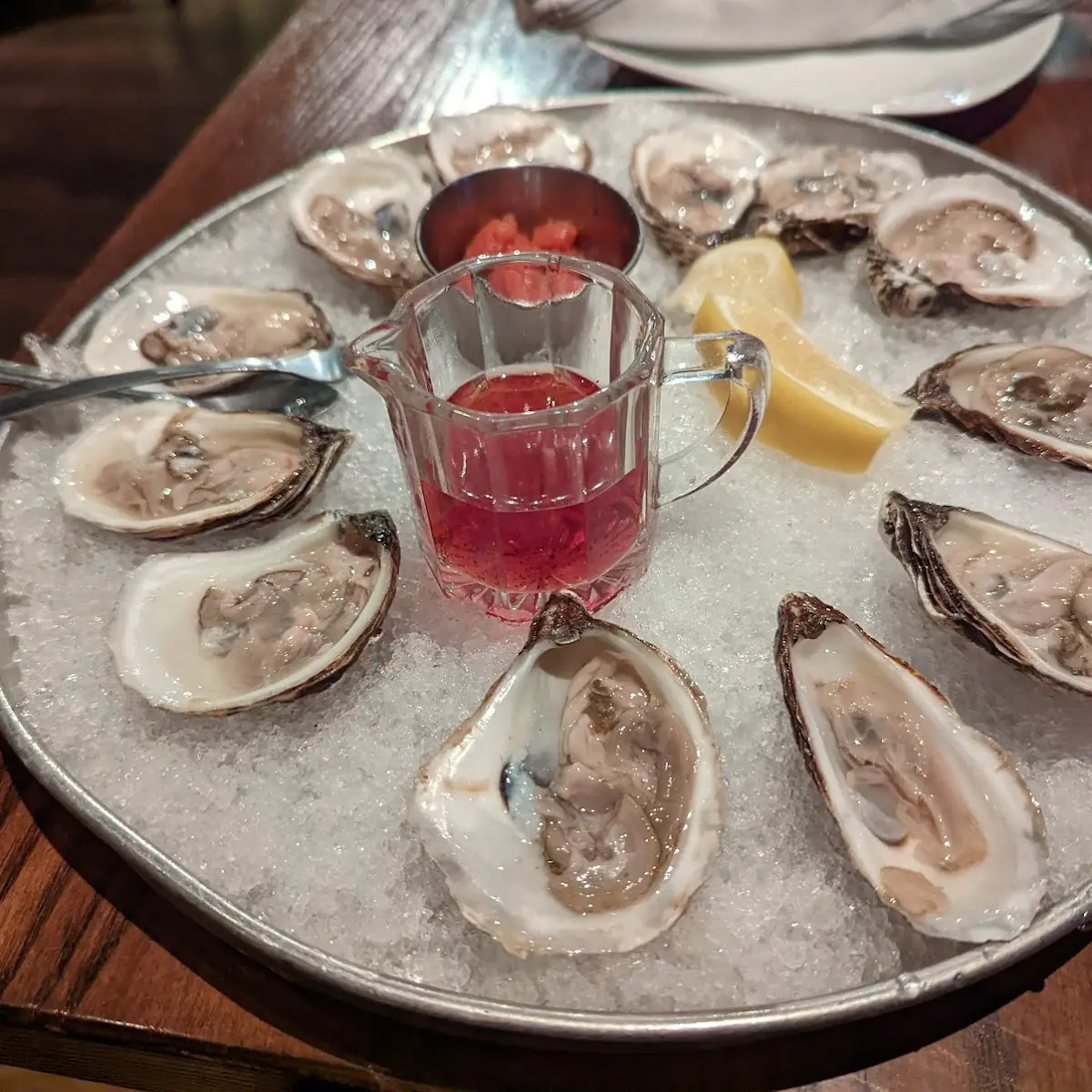 Raw Oysters on the Half Shell