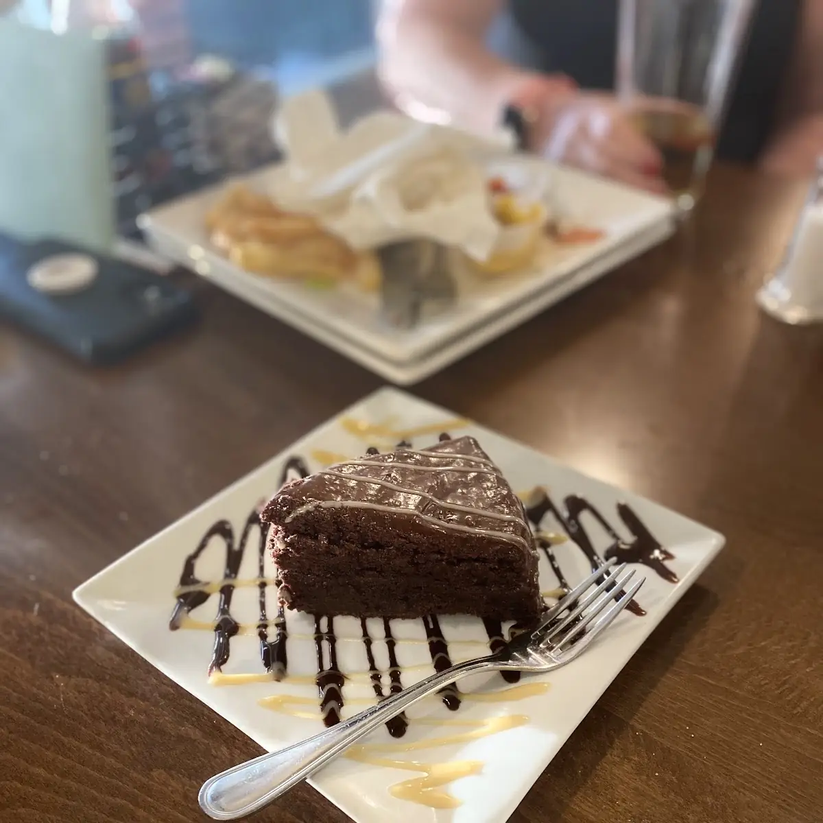 Chocolate Fudge Cake Slice
