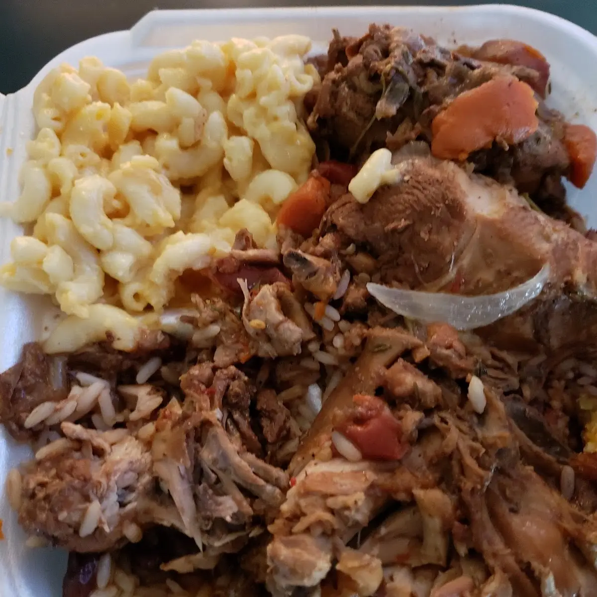 Chicken with Mac & Cheese