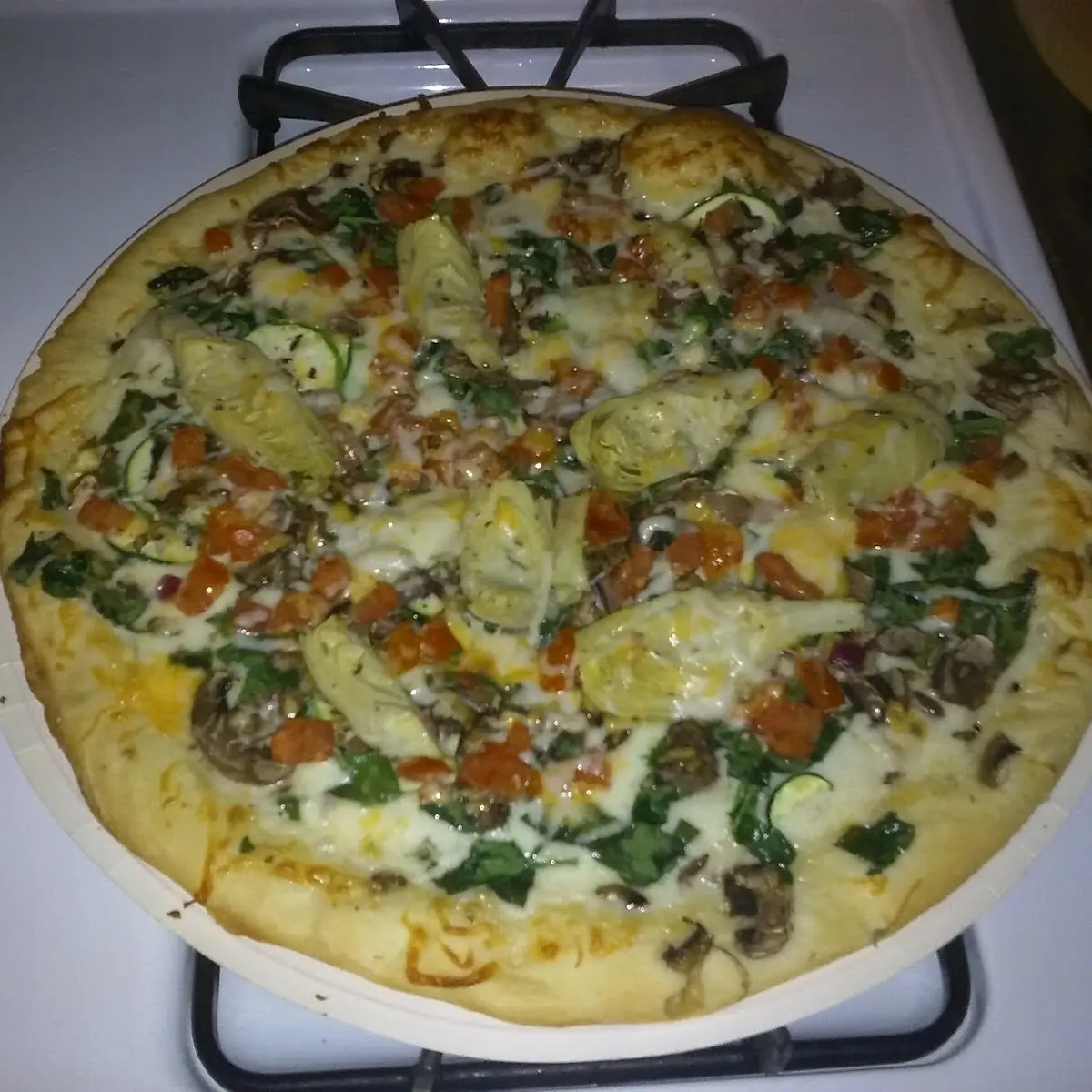 Gourmet Veggie Pizza