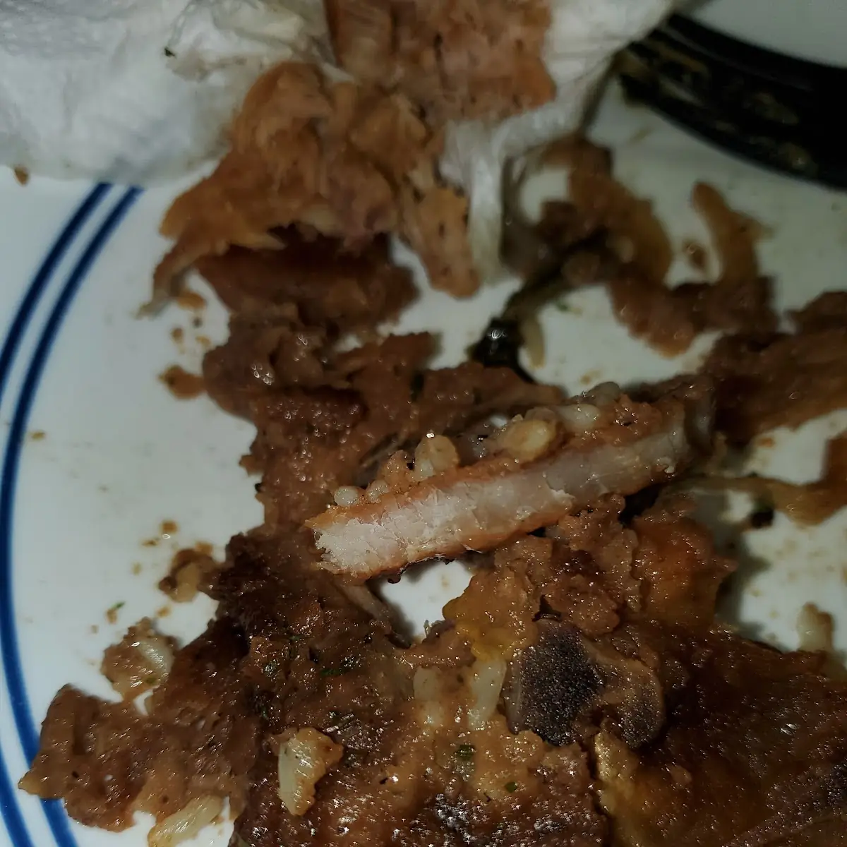 Dry Hard Smothered Pork Chops