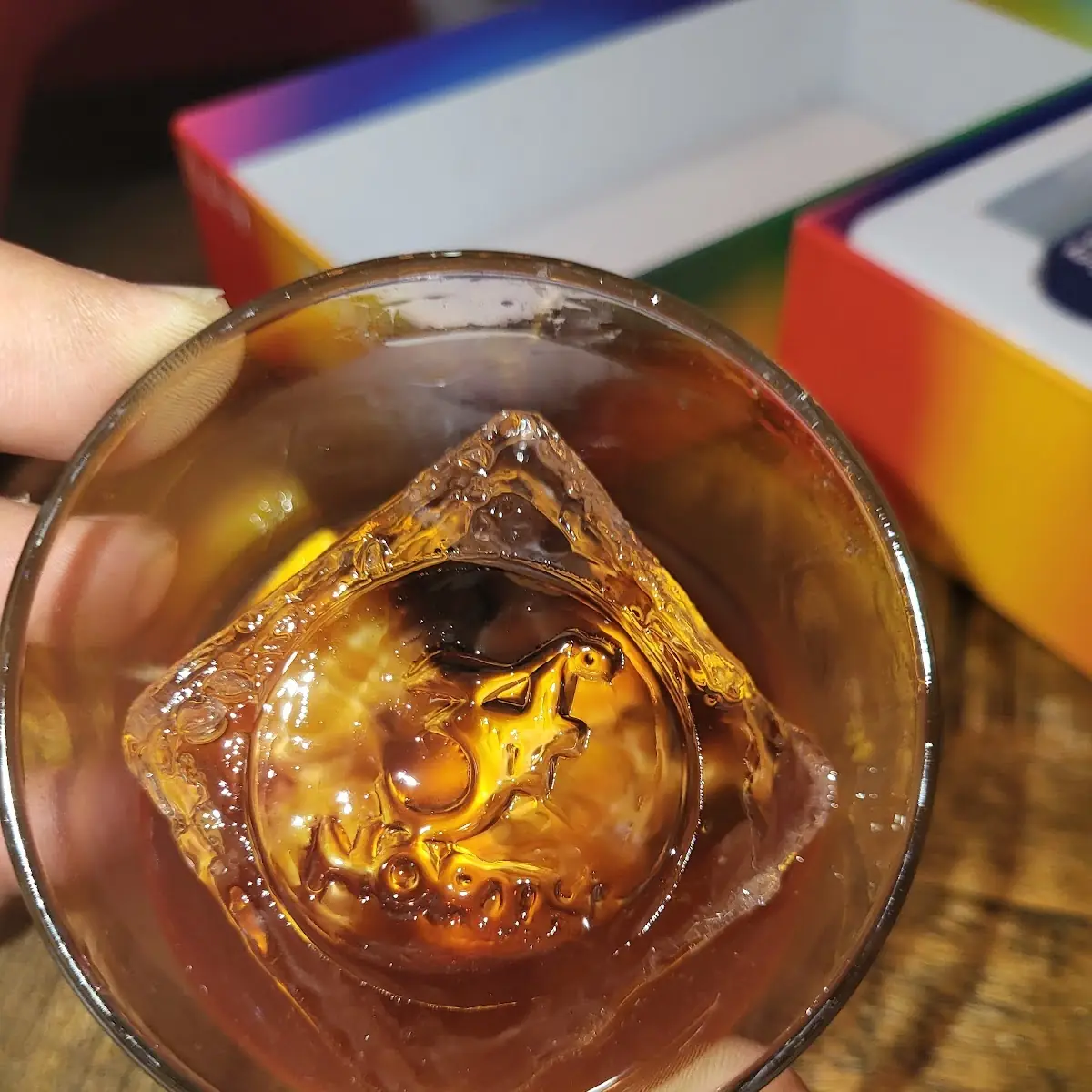 Old Fashioned Nice Touch with the Ice Cube