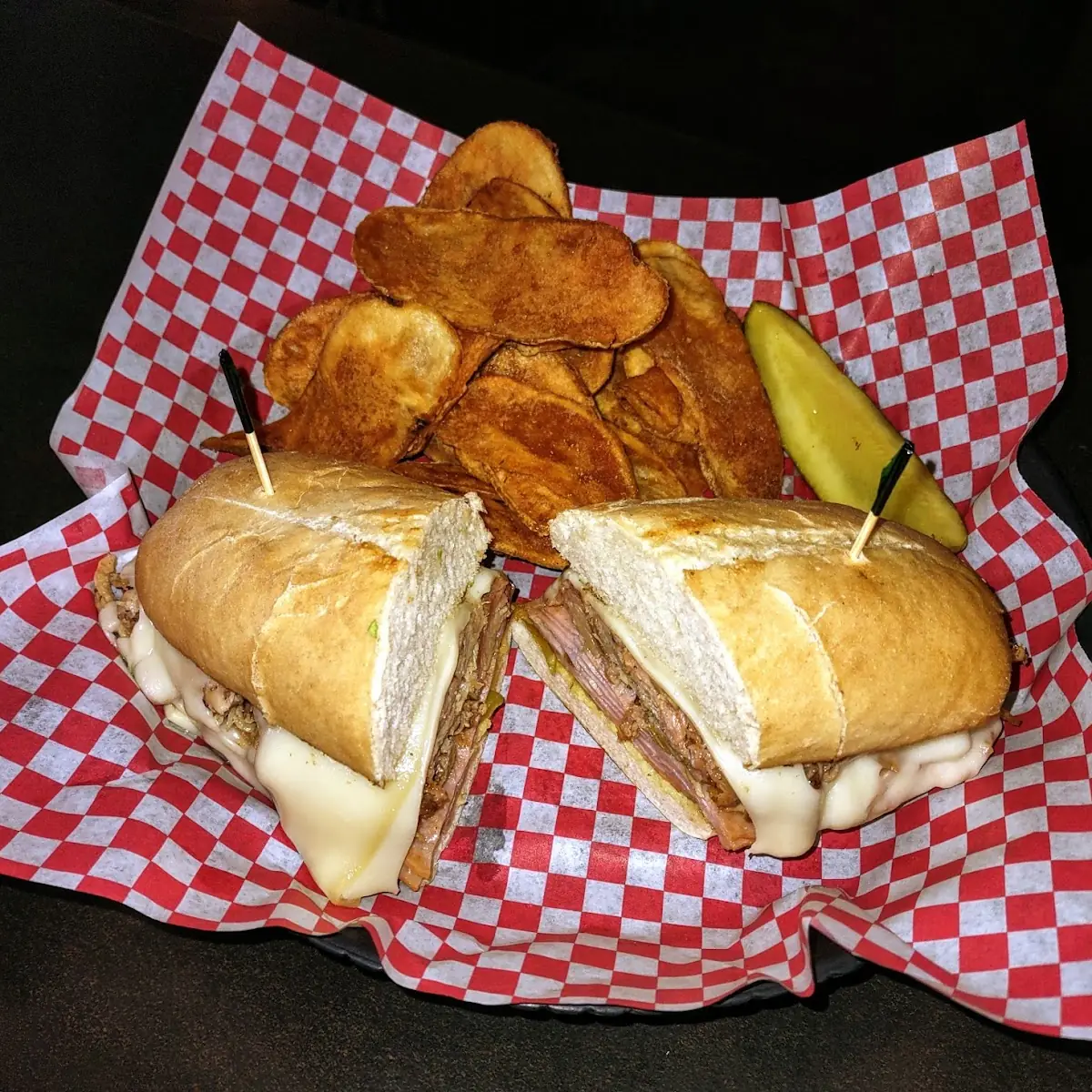 Cuban with House Made Potato Chips