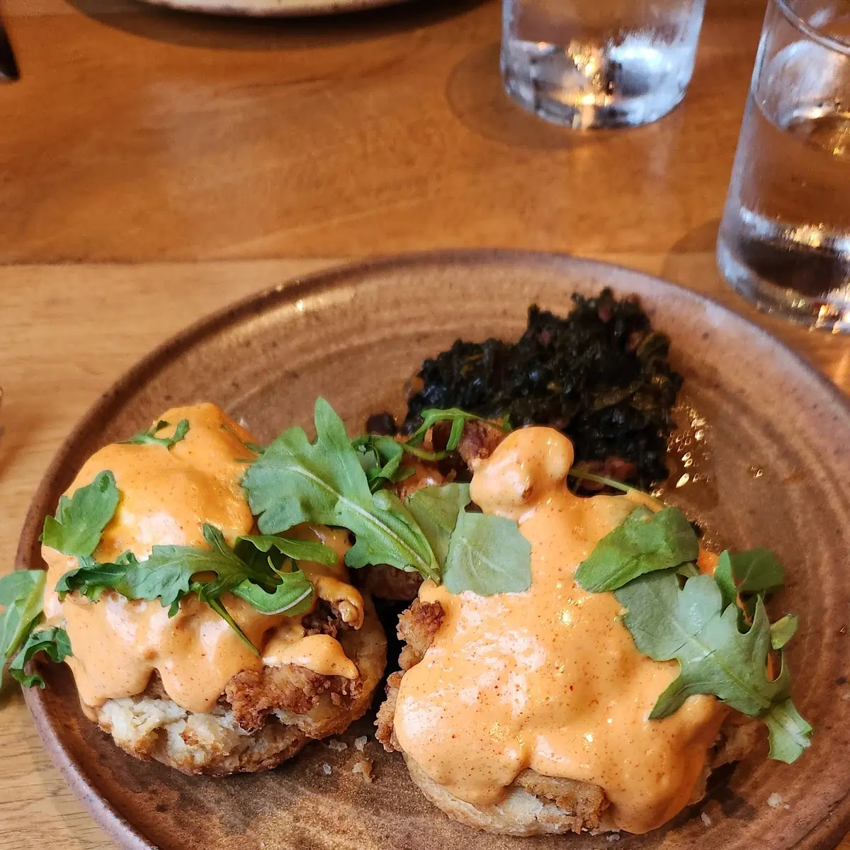 Fried Chicken Benedict
