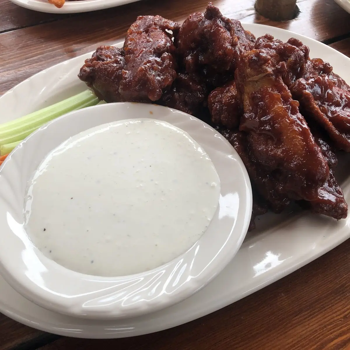 Wings with Barbeque Sauce
