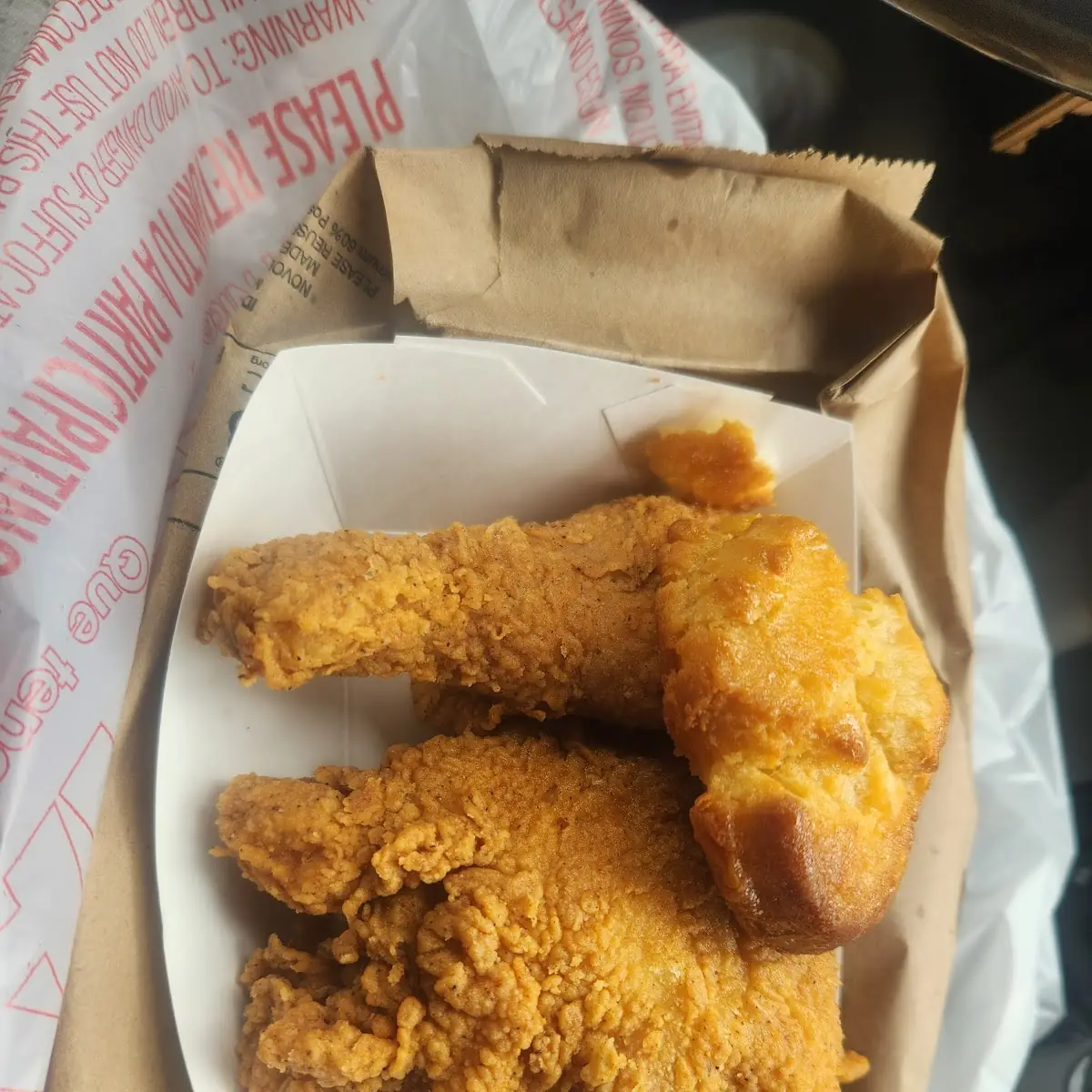 2pc Chicken and Biscuit