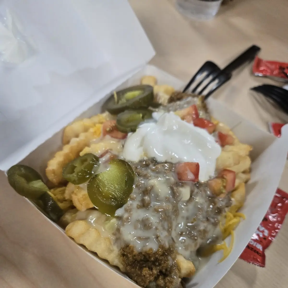 Fries with Cheese Fries