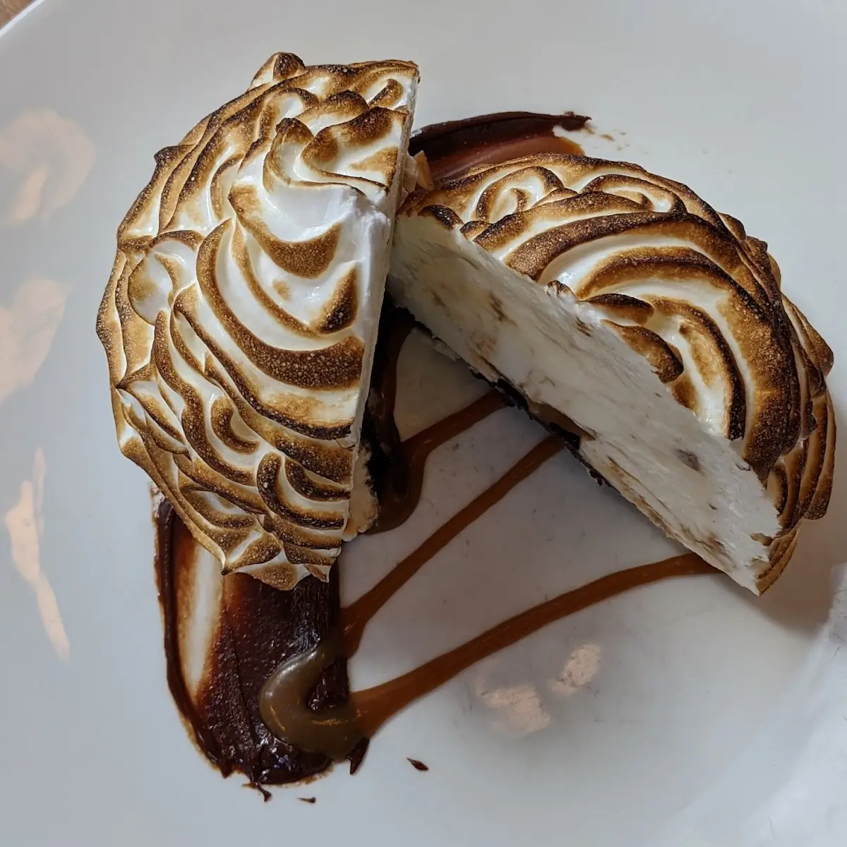 Salted Caramel Baked Alaska