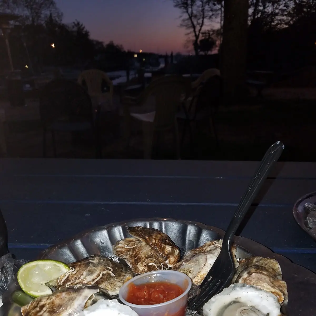 Oysters on the 1 2 Shell