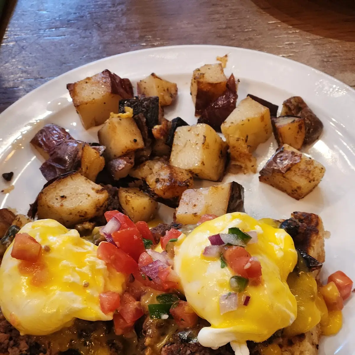 Black Bean Benedict