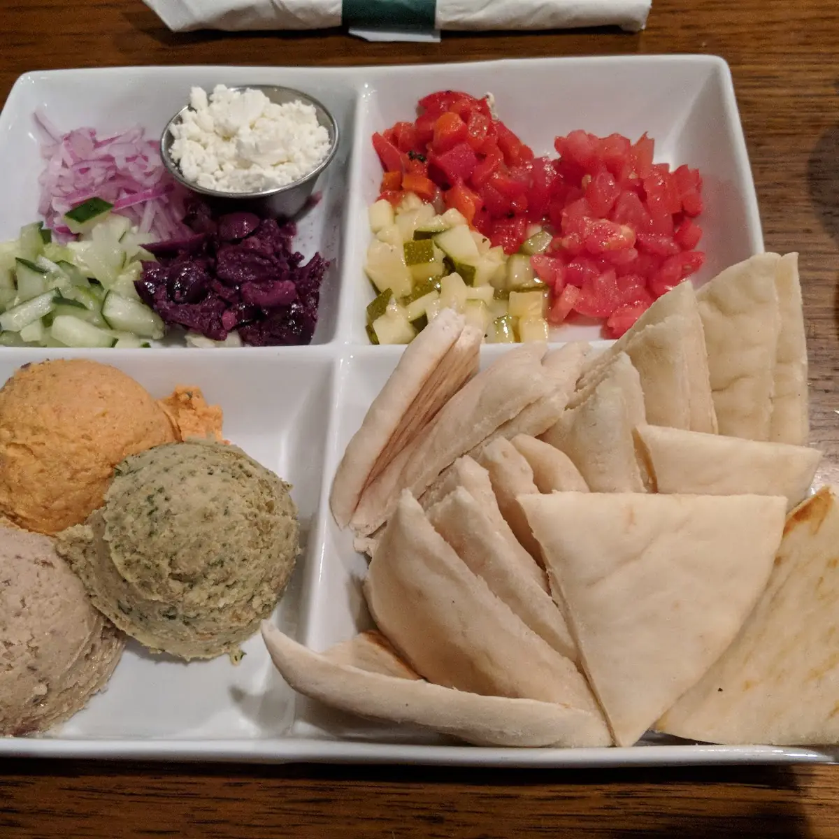 Hummus Plate