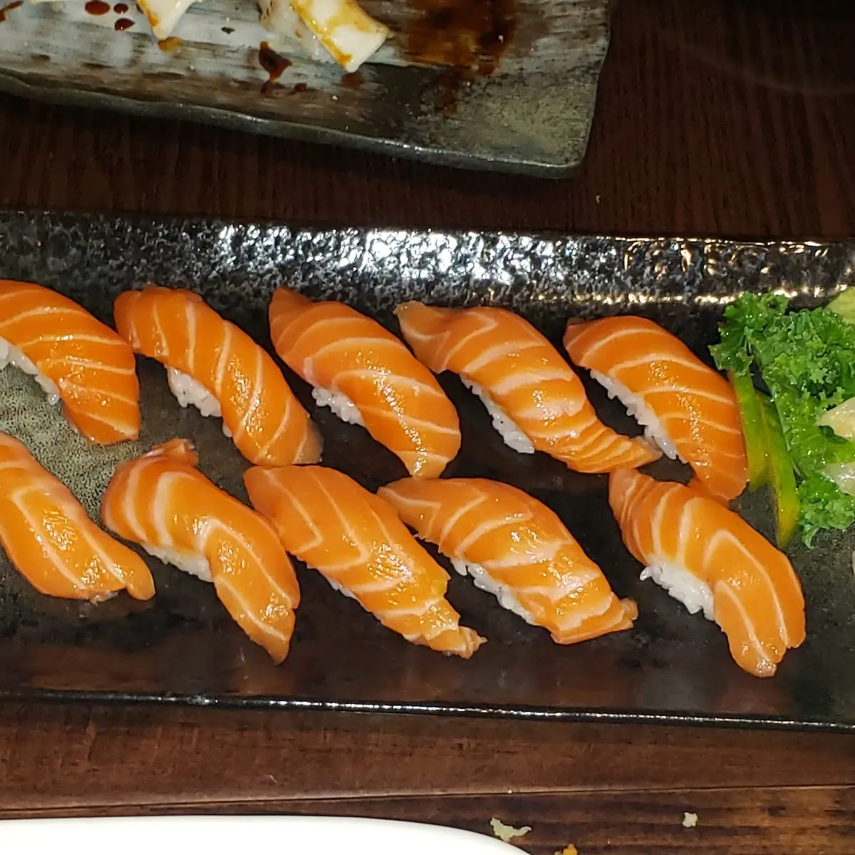 Salmon Sushi Plate