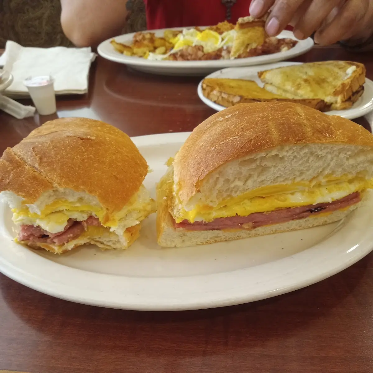 Pork Roll Egg Cheese Sandwich
