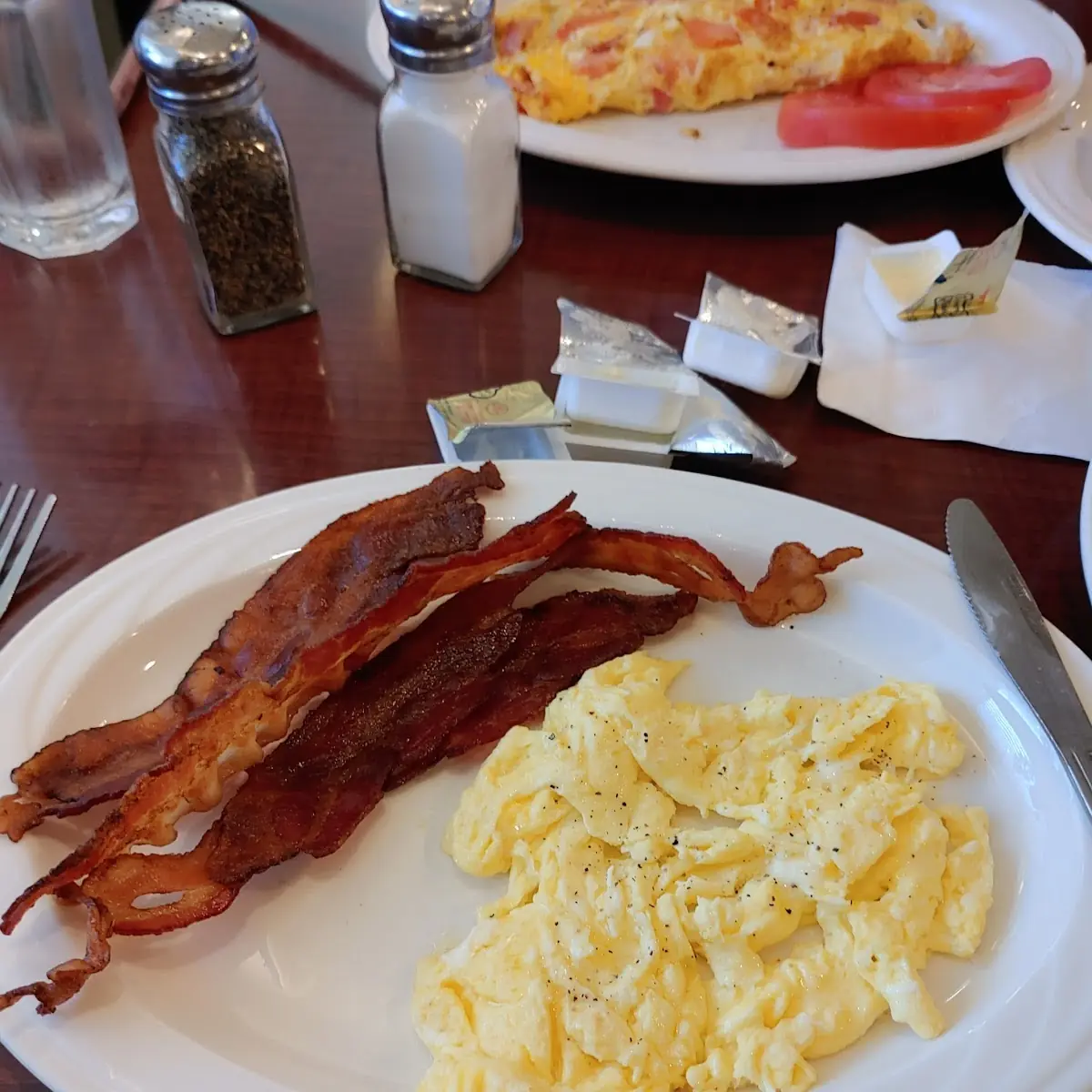 Scrambled Eggs and Bacon