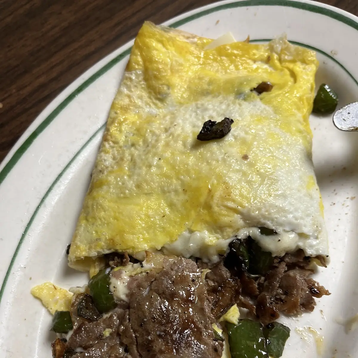 Philadelphia Cheese Steak Omelet