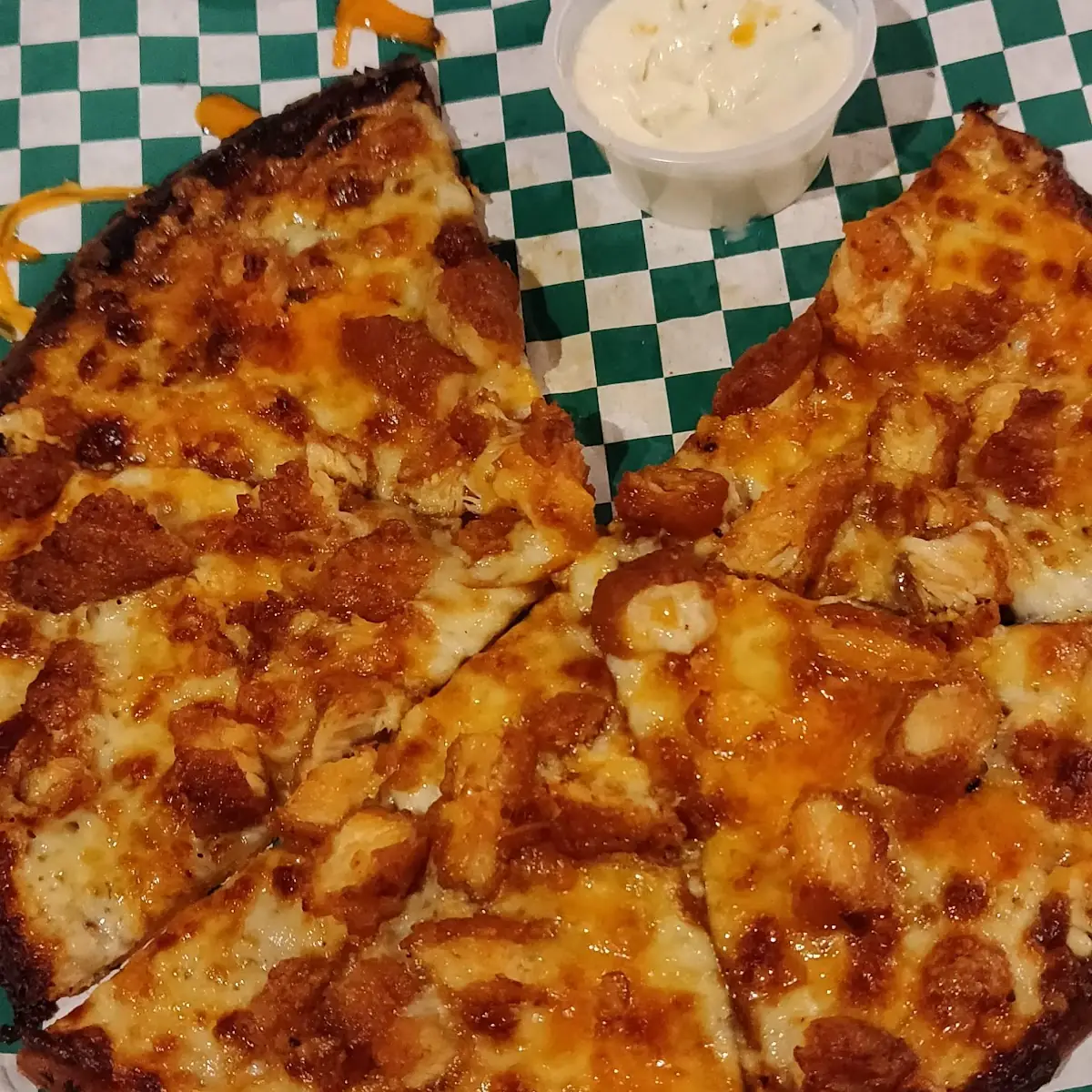 Buffalo Chicken Flatbread