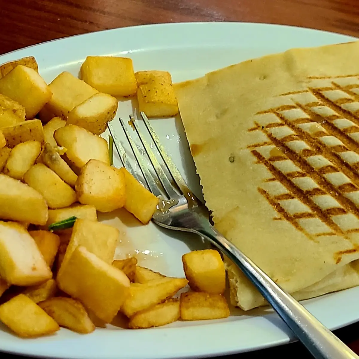 Breakfast Caprese Panini