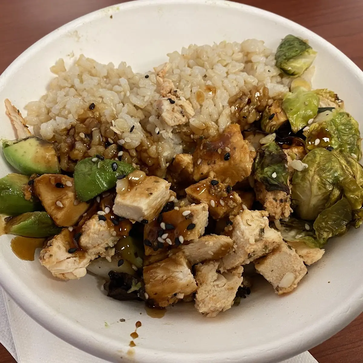 Teriyaki Chicken Protein Bowl