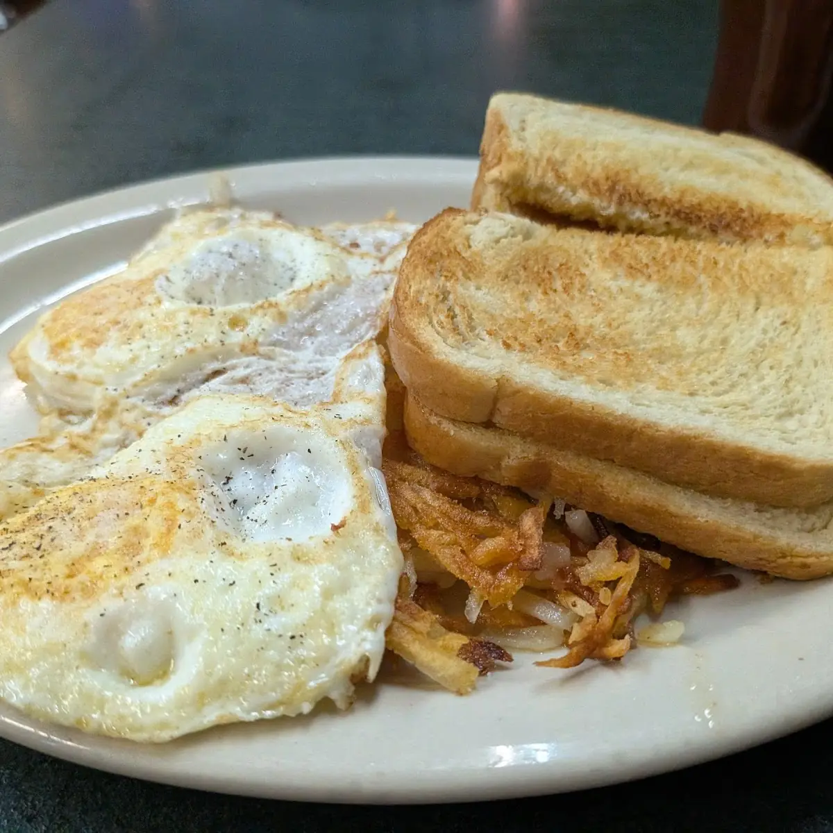 Bacon Eggs Hash Browns