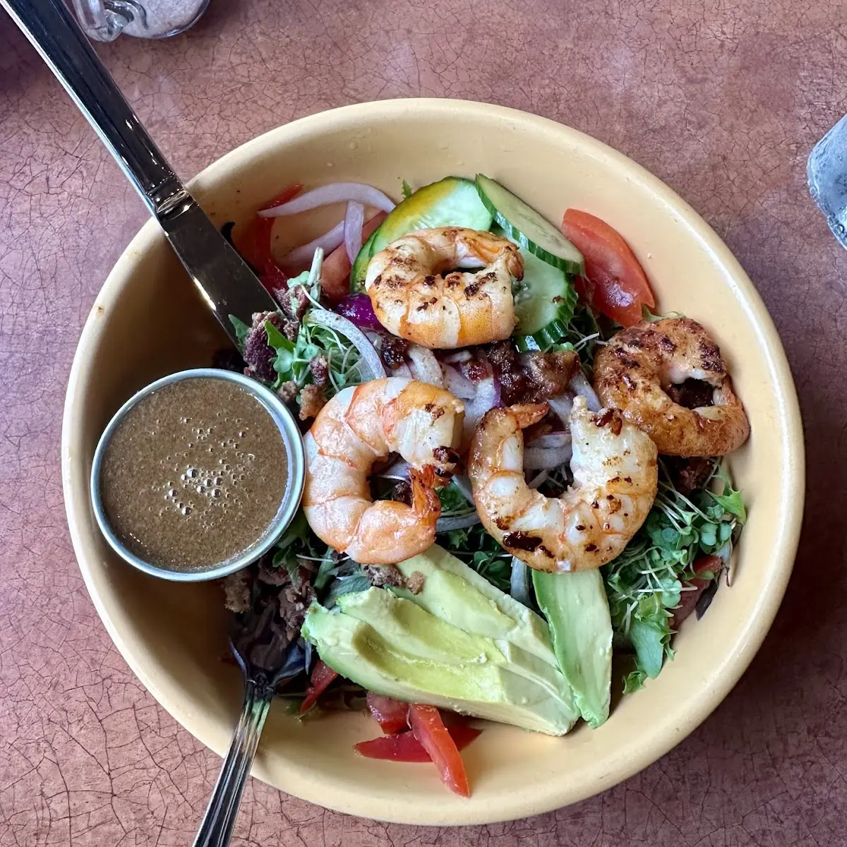 Garlic Shrimp Salad