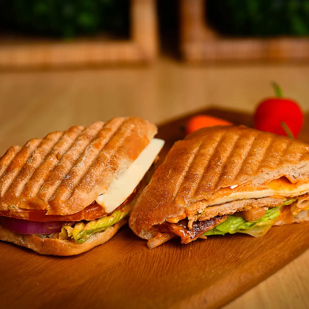Grilled Chicken Panini