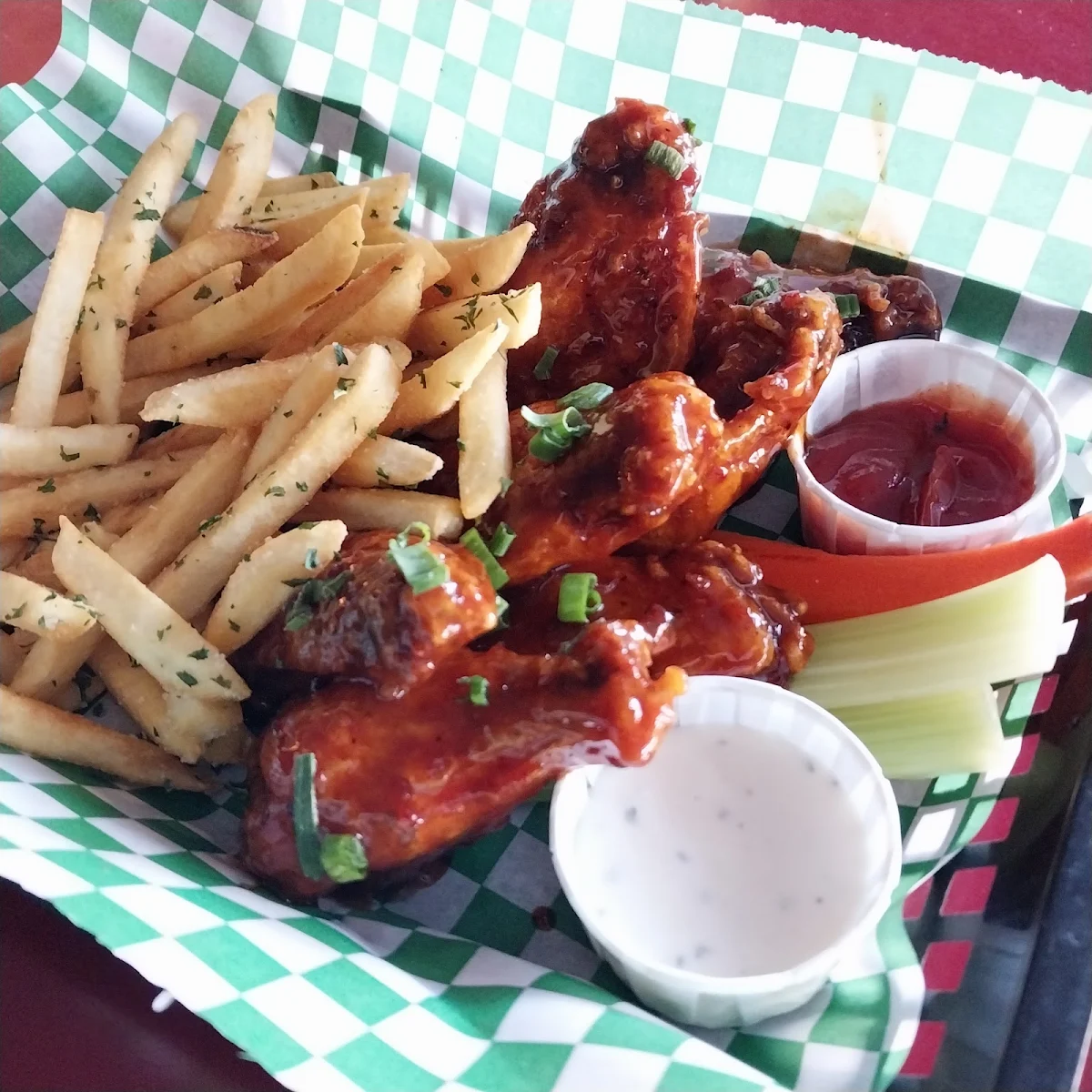 Sweet Chili Bullet Bourbon Wings