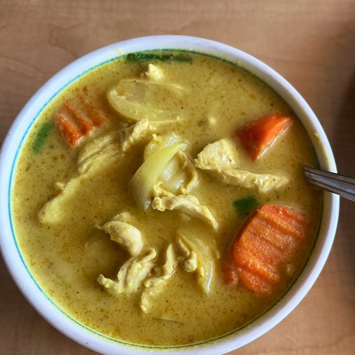 Yellow Curry with Chicken