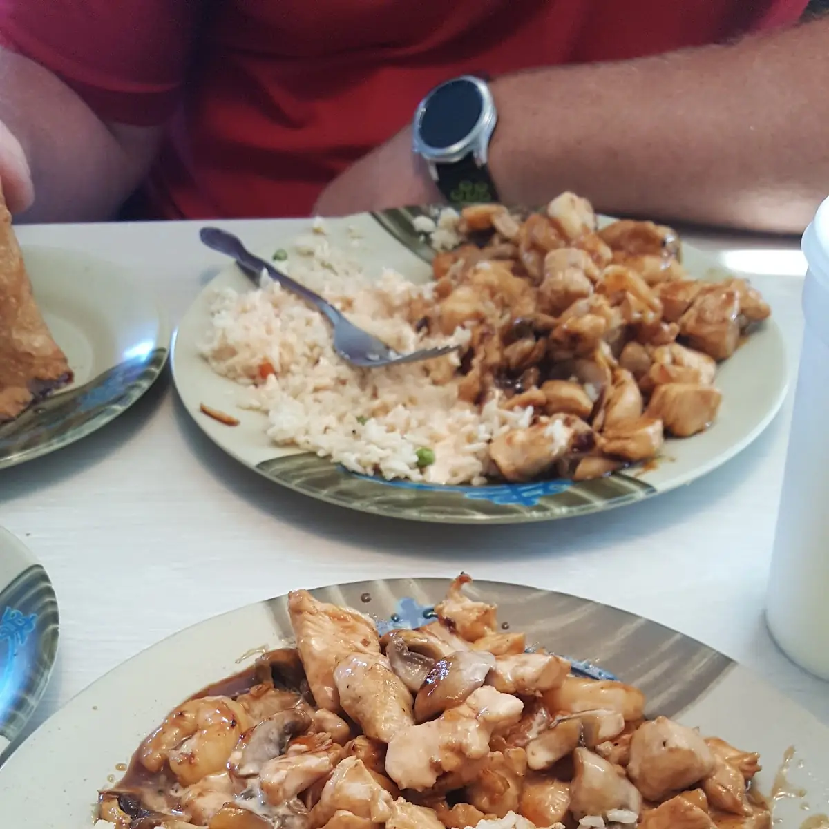 Chicken & Shrimp Combination with Fried Rice