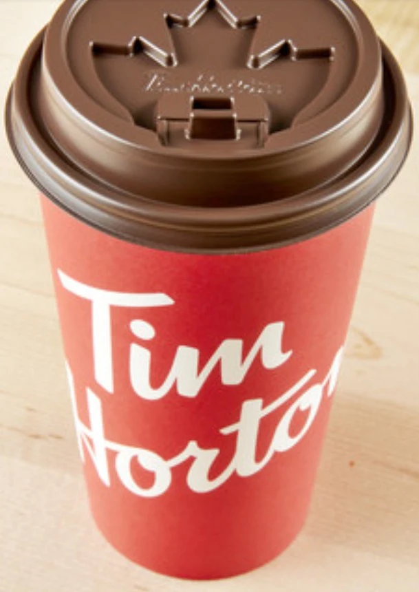 Large Black Coffee, Tim Hortons
