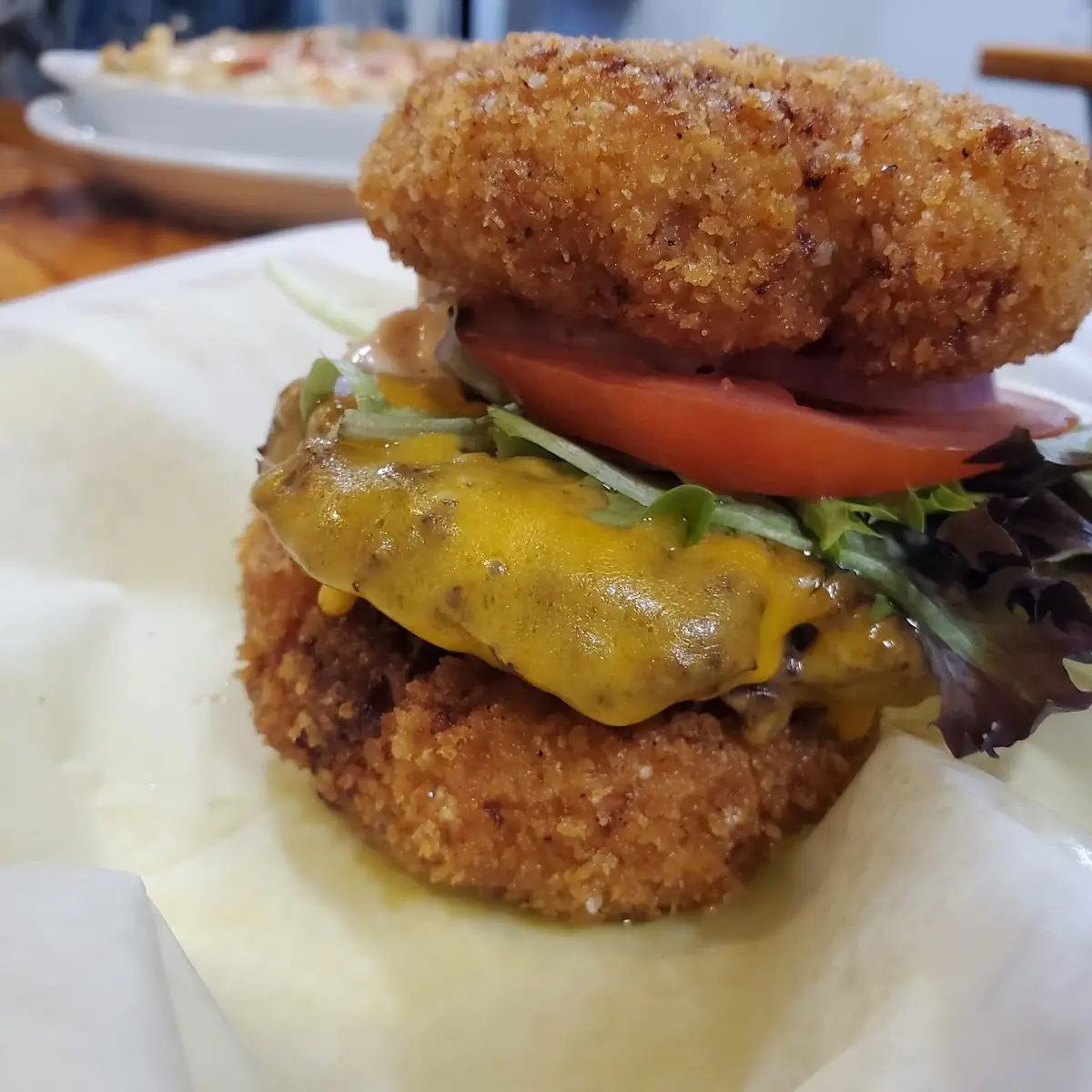 Mac and Cheese Burger