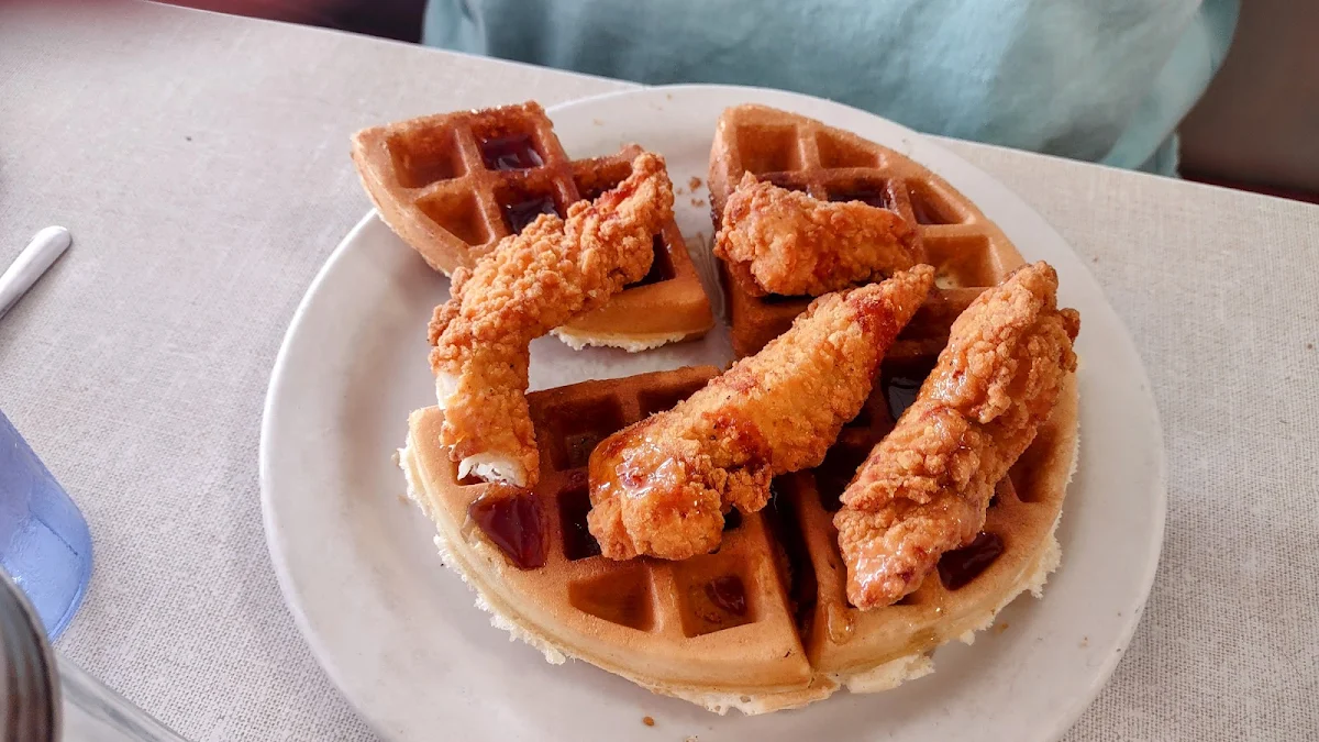 Chicken & Waffle or Pancake