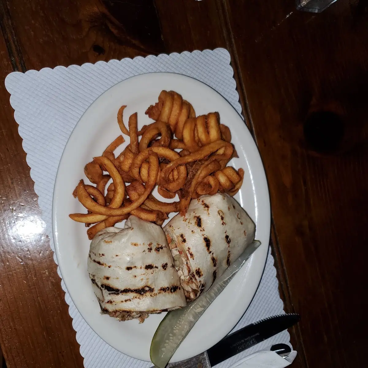 Thai Chicken Wrap