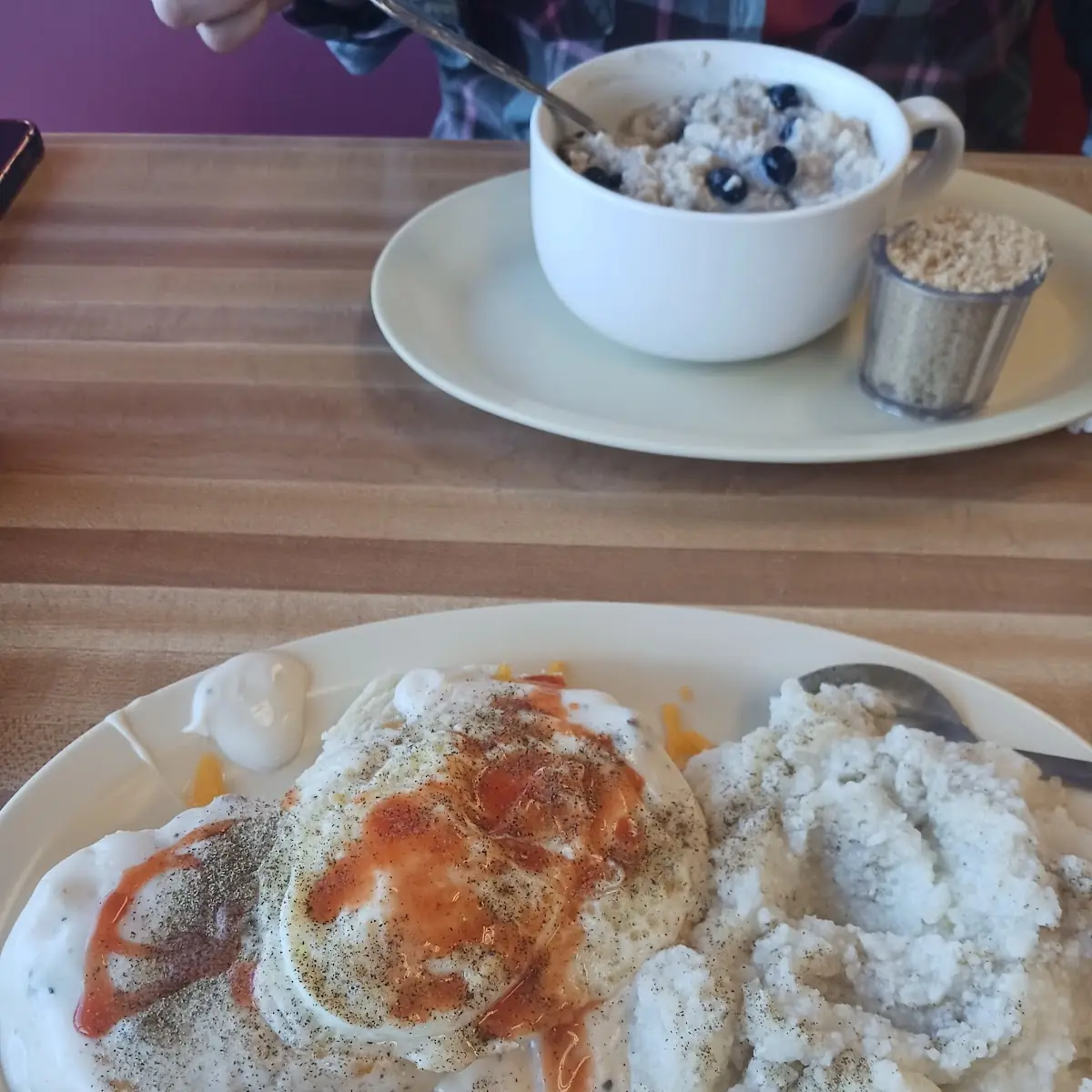 Biscuits and Sausage Gravy with an Eggs Any Style