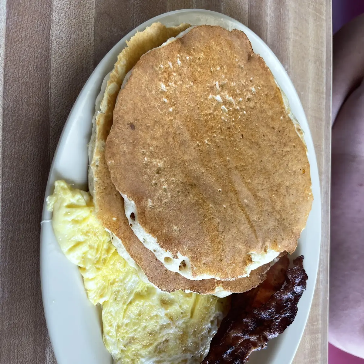 Two Pancakes & Two Eggs