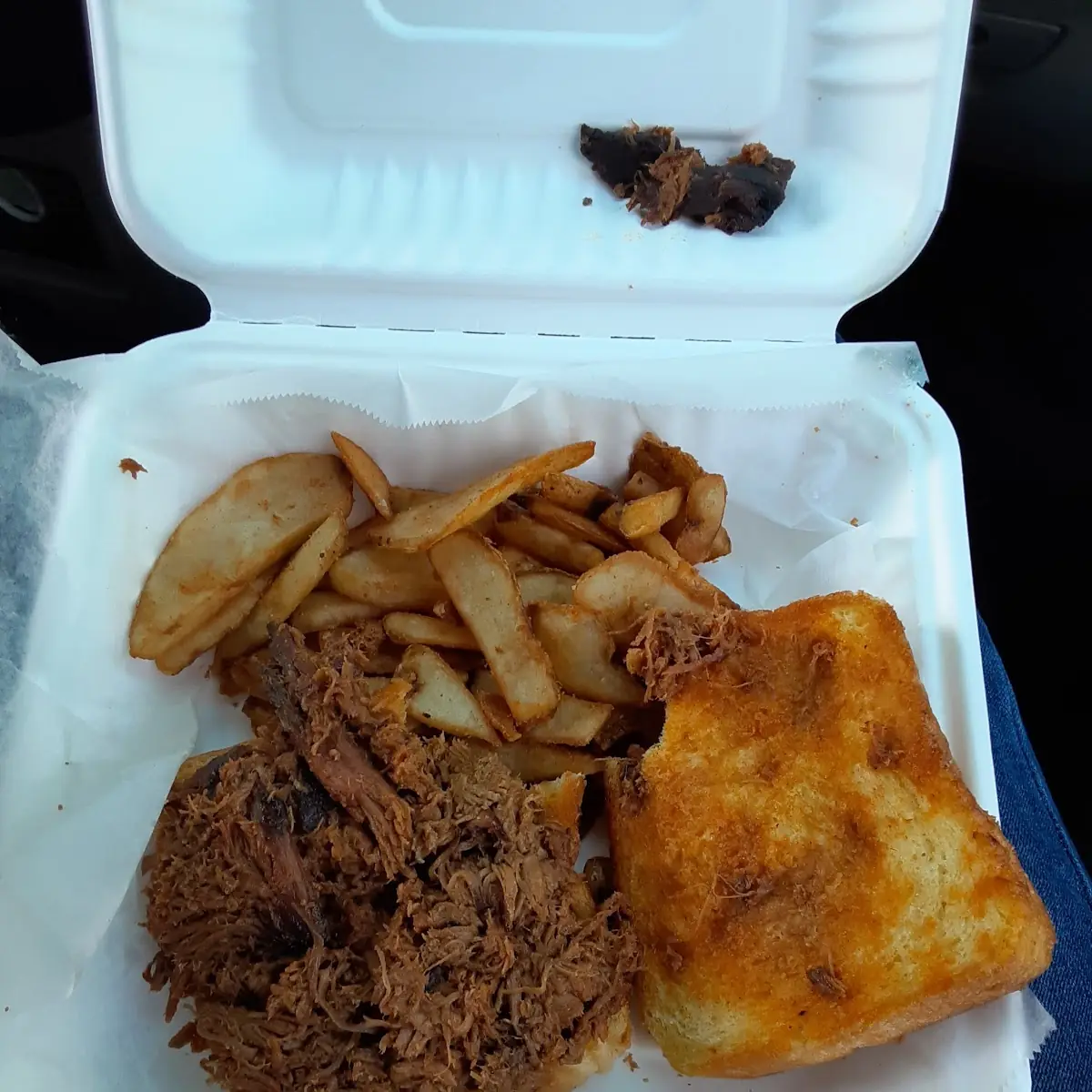 Pulled Pork on Texas Toast