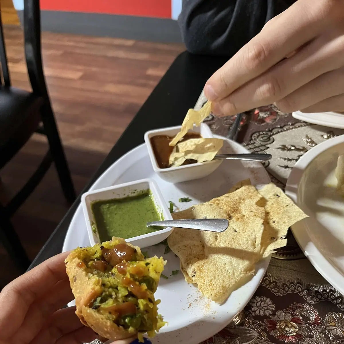 Samosa Chat