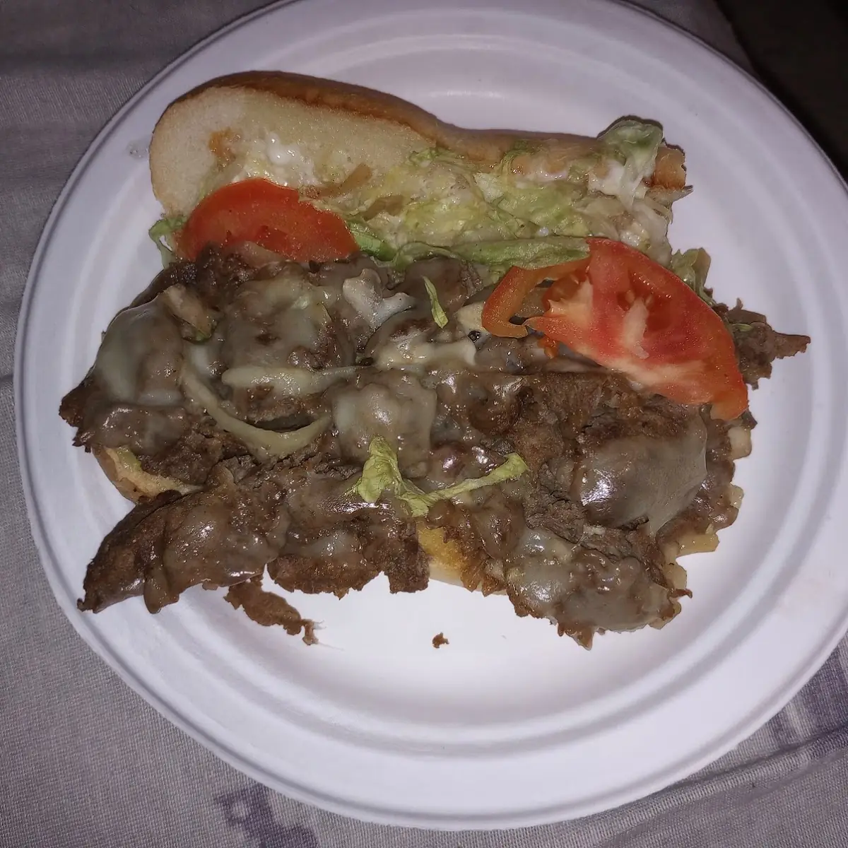 Philly Cheesesteak Sandwich