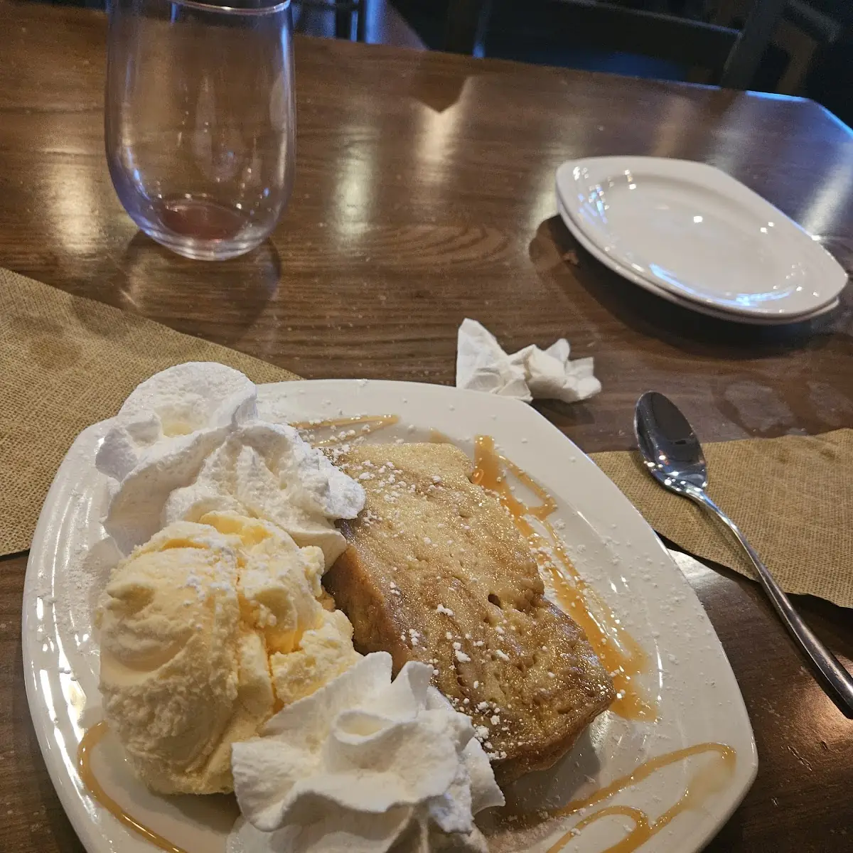 Butterscotch Bread Pudding